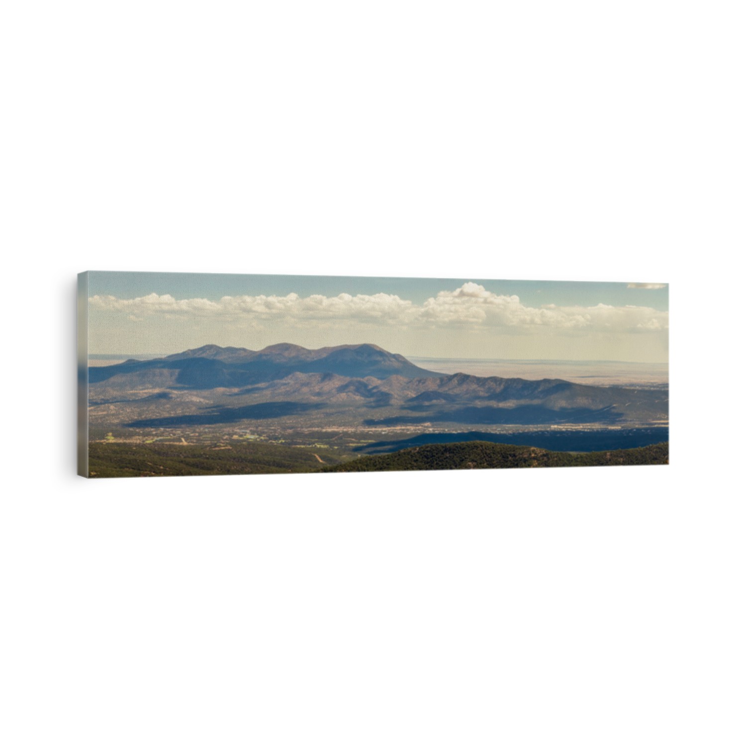 Scenic view of Sandia Mountains, Albuquerque, New Mexico